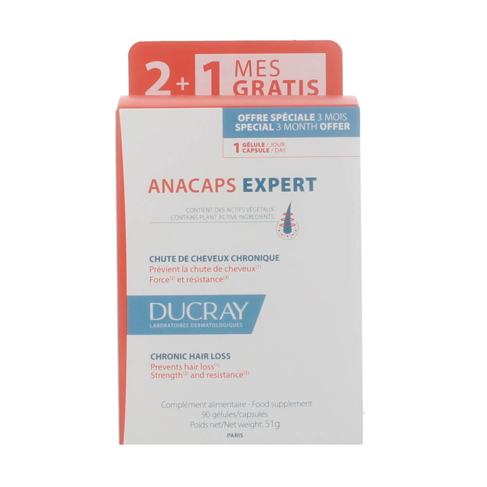 Ducray Anacaps Expert 90 Cápsulas (Antes Progressiv)