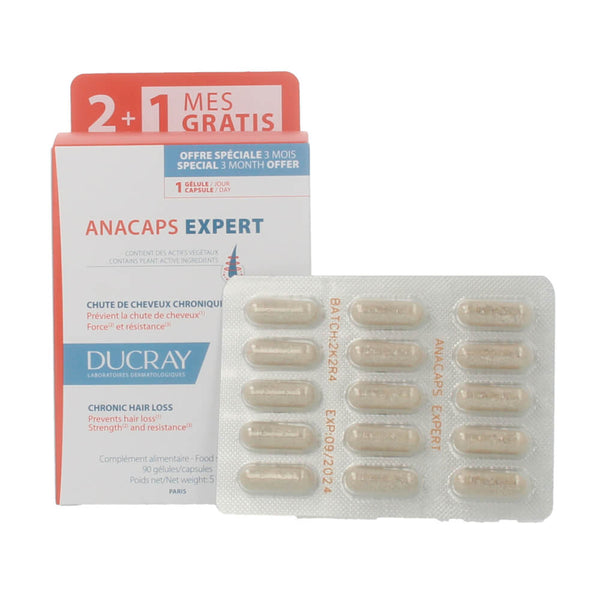 Ducray Anacaps Expert 90 Cápsulas (Antes Progressiv)