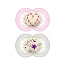 Mam Original Night Chupete Silicona Rosa 2U 6M+