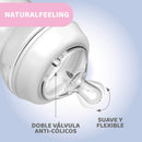 Chicco Biberón Silicona Natural Feeling Rosa +6M 330 ml