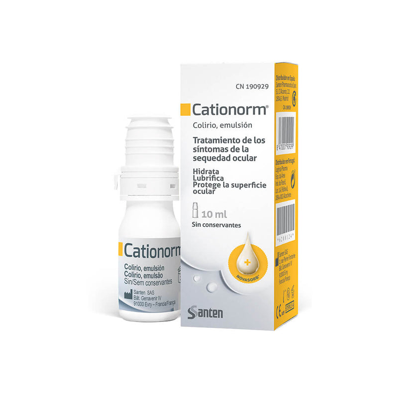 Cationorm Colirio Emulsión 10 ml