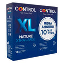 Control Preservativos Nature XL 12 Unidades Duplo