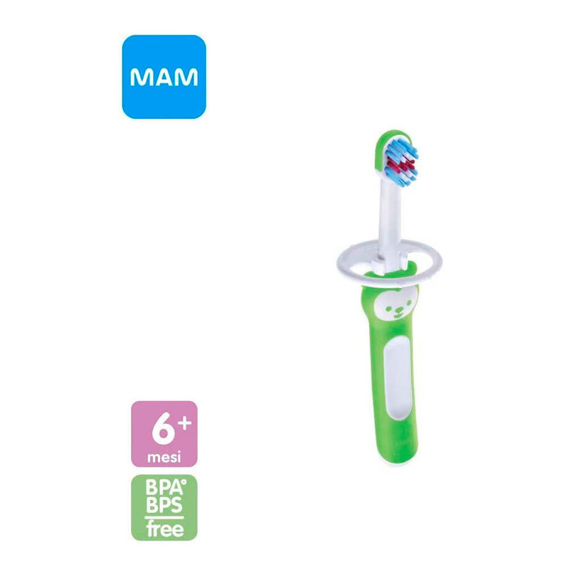 Mam Baby´S Brush Cepillo Dental Infantil Verde 6M+
