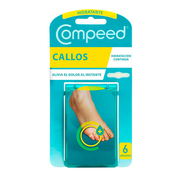 Compeed Callos Medianos Hidratación Continua 6 Unidades