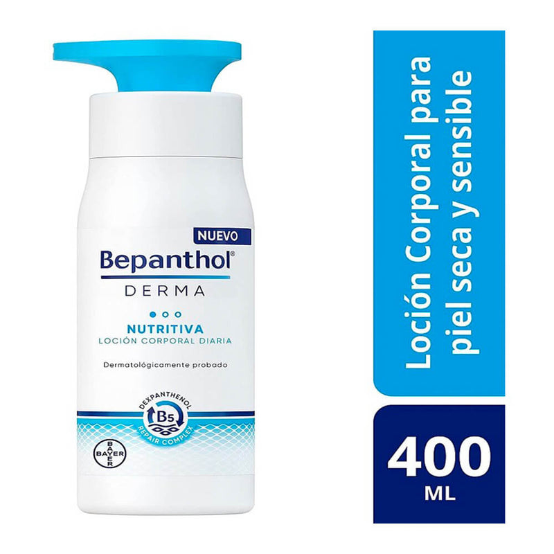 Bepanthol Derma Nutritiva Loción Corporal 400 ml