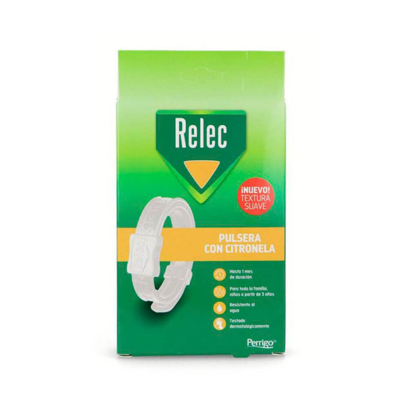 Relec Pulsera Aromática Blanca