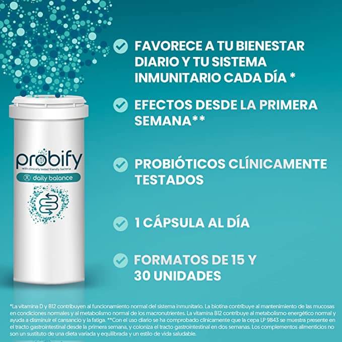 Probify Daily Balance 15 Cápsulas