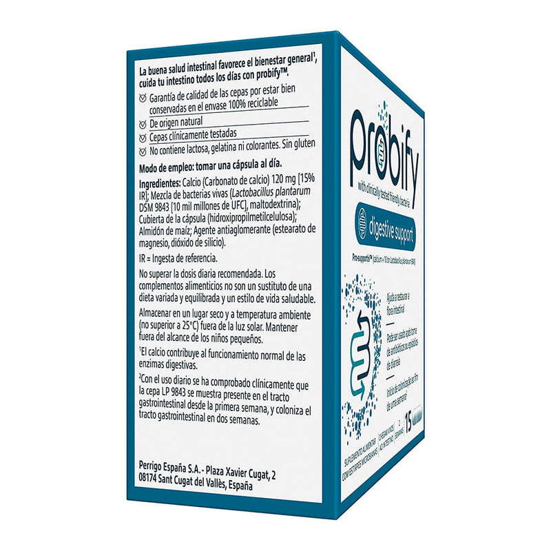 Probify Digestive Support 15 Cápsulas