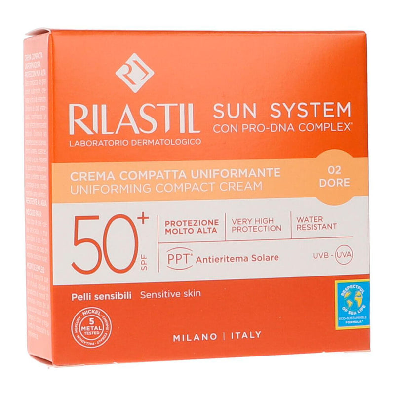 Rilastil Sun System Spf50+ Compacto Color 02 Dore 10 gr
