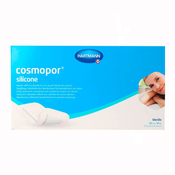 Cosmopor Silicone Apósito Estéril 5 Unidades 20 cm X 10 cm