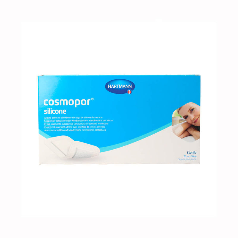 Cosmopor Silicone Apósito Estéril 5 Unidades 20 cm X 10 cm
