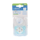 Dr. Browns Chupete Prevent Silicona Escudo Mariposa Azul 0-6 M 2 Unidades