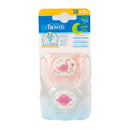 Dr. Browns Chupete Silicona Nocturno Prevent Rosa 6-18M 2U