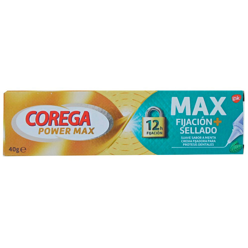 Corega Power Max Crema Adhesiva Menta 40 Grados