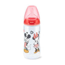 Nuk Biberón Mickey Rojo Silicona Flow Control 6-18M 300 ml
