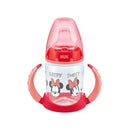 Nuk Biberón Vaso Aprendizaje Mickey Rojo Silicona 6-18M