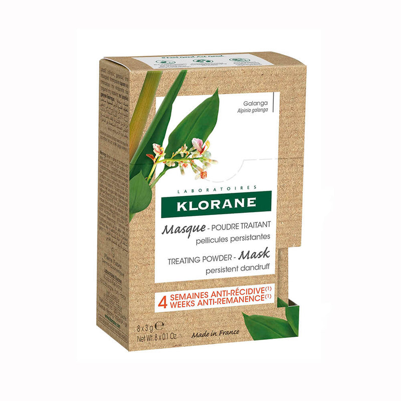 Klorane Mascarilla En Polvo Caspa Persistente 8X3 gr