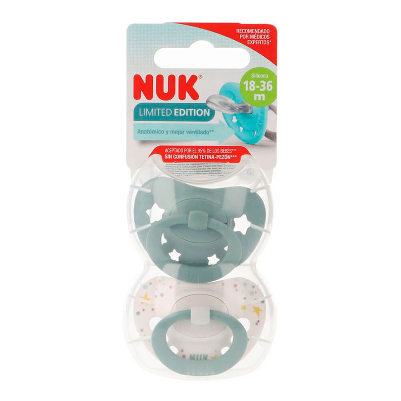 Nuk Chupete Silicona Anatómico Ed. Limitada Family Love 18-36M