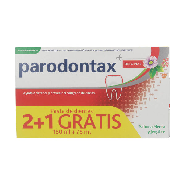 Parodontax Original 75ml Duplo + Regalo Parodontax Original 75 ml