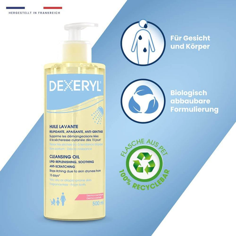 Ducray Dexeryl Aceite Limpiador 500 ml