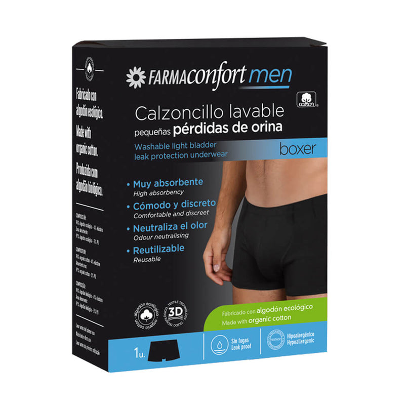 Farmaconfort Men Calzoncillos Pequeñas Perdidas De Orina Talla S