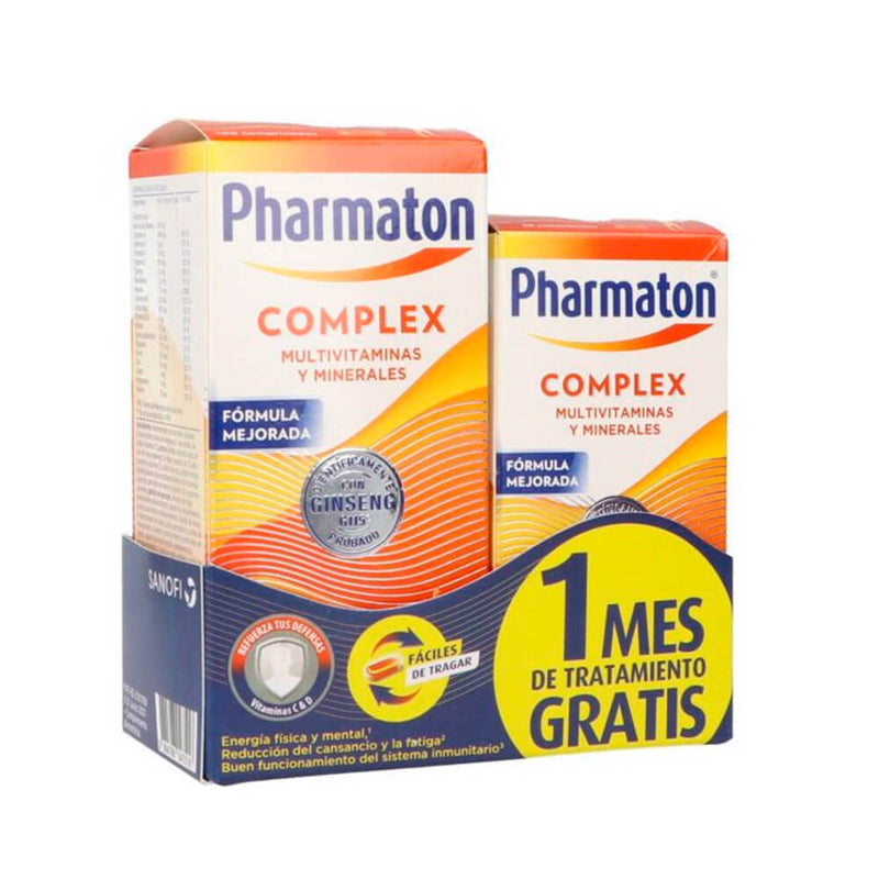 Pharmaton Complex 100 Comprimidos + 30 Comprimidos Pack Promocion