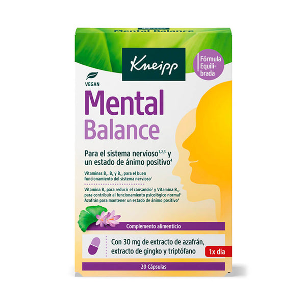 Kneipp Mental Balance 20 Capsulas