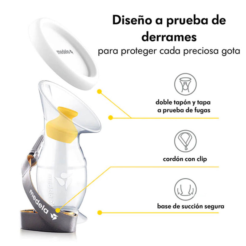 Medela Colector De Leche Materna Silicona