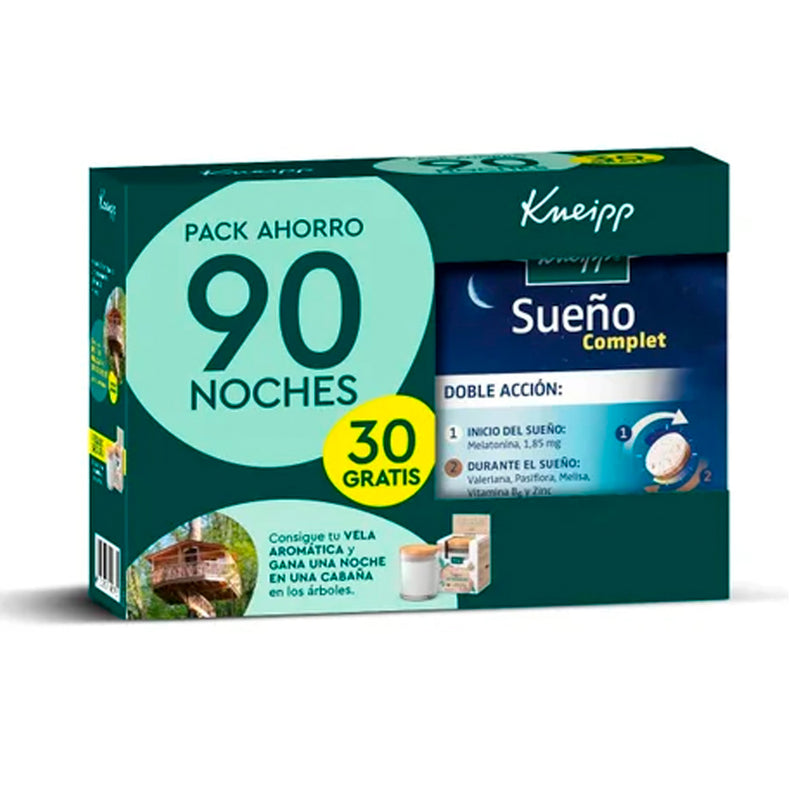 Kneipp Sueño Complet 60 Comprimidos + Regalo 30 Noches
