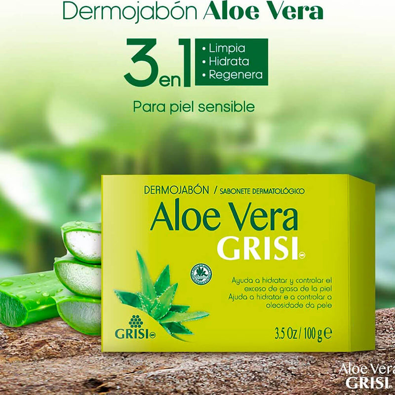 Grisi Aloe Vera Jabón Pastilla