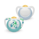 Nuk Chupete Latex Star 6-18M 2U
