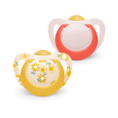 Nuk Chupete Latex Star 6-18M 2U