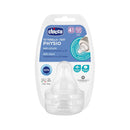 Chicco Tetina Silicona Physio Flujo Rápido 4M+