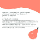 Suavinex Taza Antiderrame Aprendizaje +6M Azul Naranja 169526