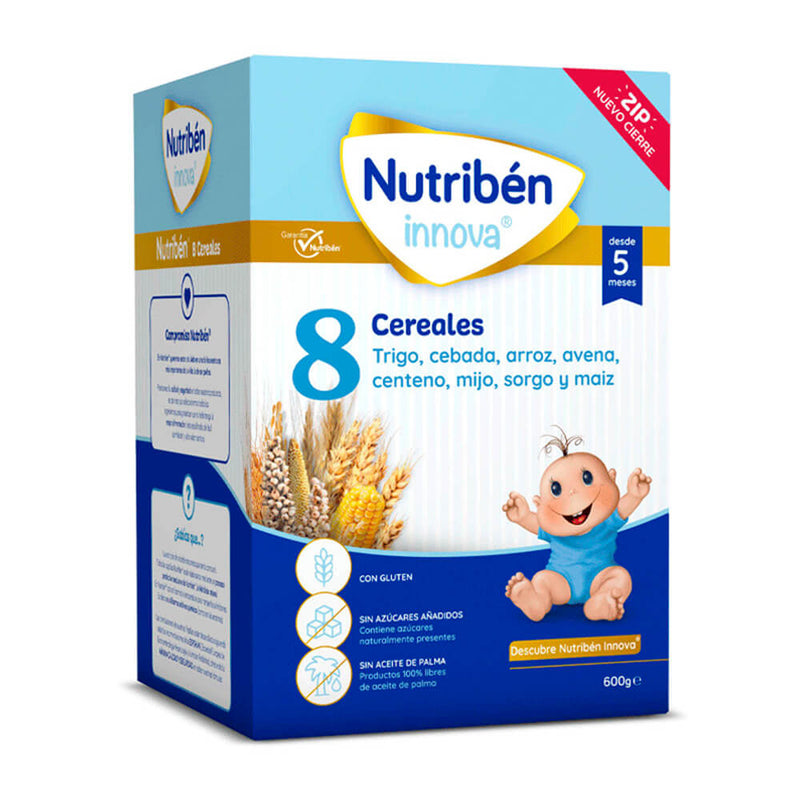 Nutriben Papilla Innova 8 Cereales 600 gr