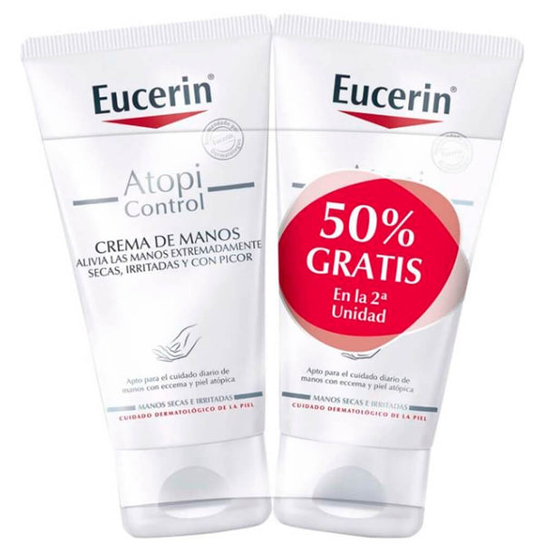 Eucerin Atopicontrol Crema Manos 75 ml Duplo