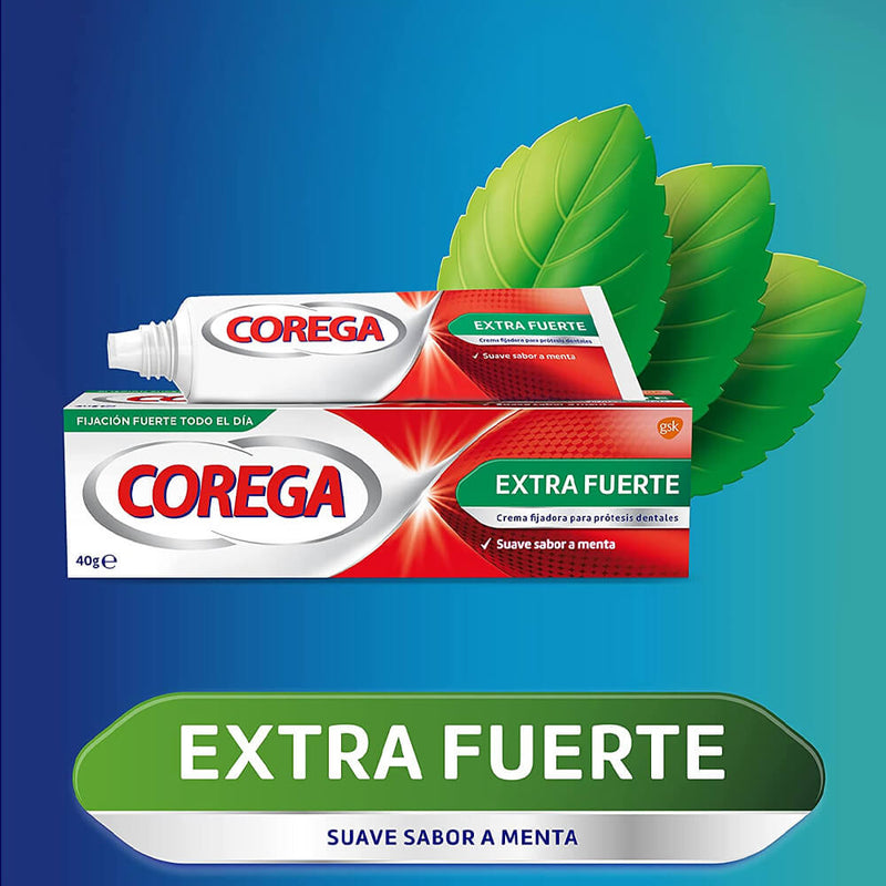Corega Extra Fuerte Crema 40 ml