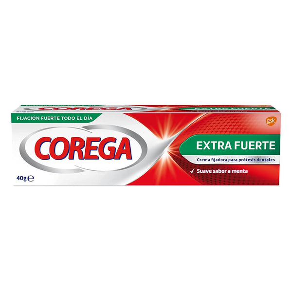 Corega Extra Fuerte Crema 40 ml