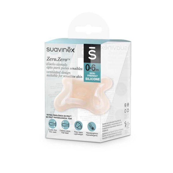 Suavinex Chupete Silicona Fisiológico Sx Pro Zero-Zero 0-6 Meses
