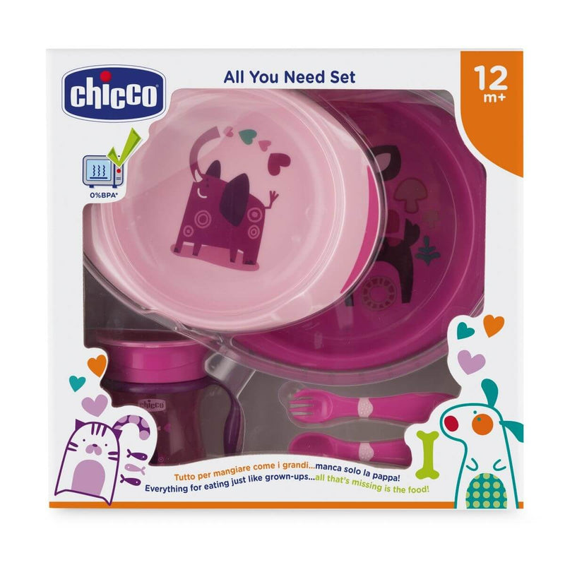 Chicco Set De Comida Niña +12 Meses